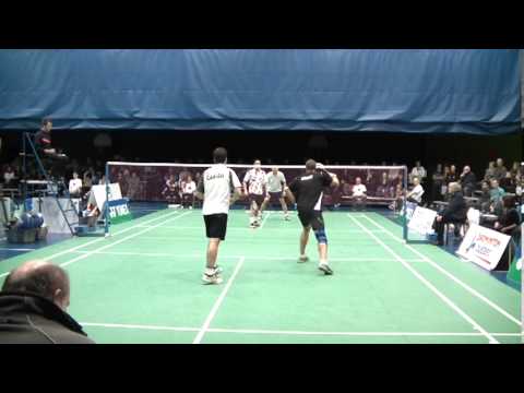 2013 Canadian Nationals - MD SF - A.Liu/D.Ng [BC] vs P.Bourret/F.Bourret [ON] - Match
