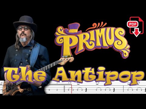 Primus - Antipop (🔴Bass Tabs | Notation) @ChamisBass #chamisbass #primusbass