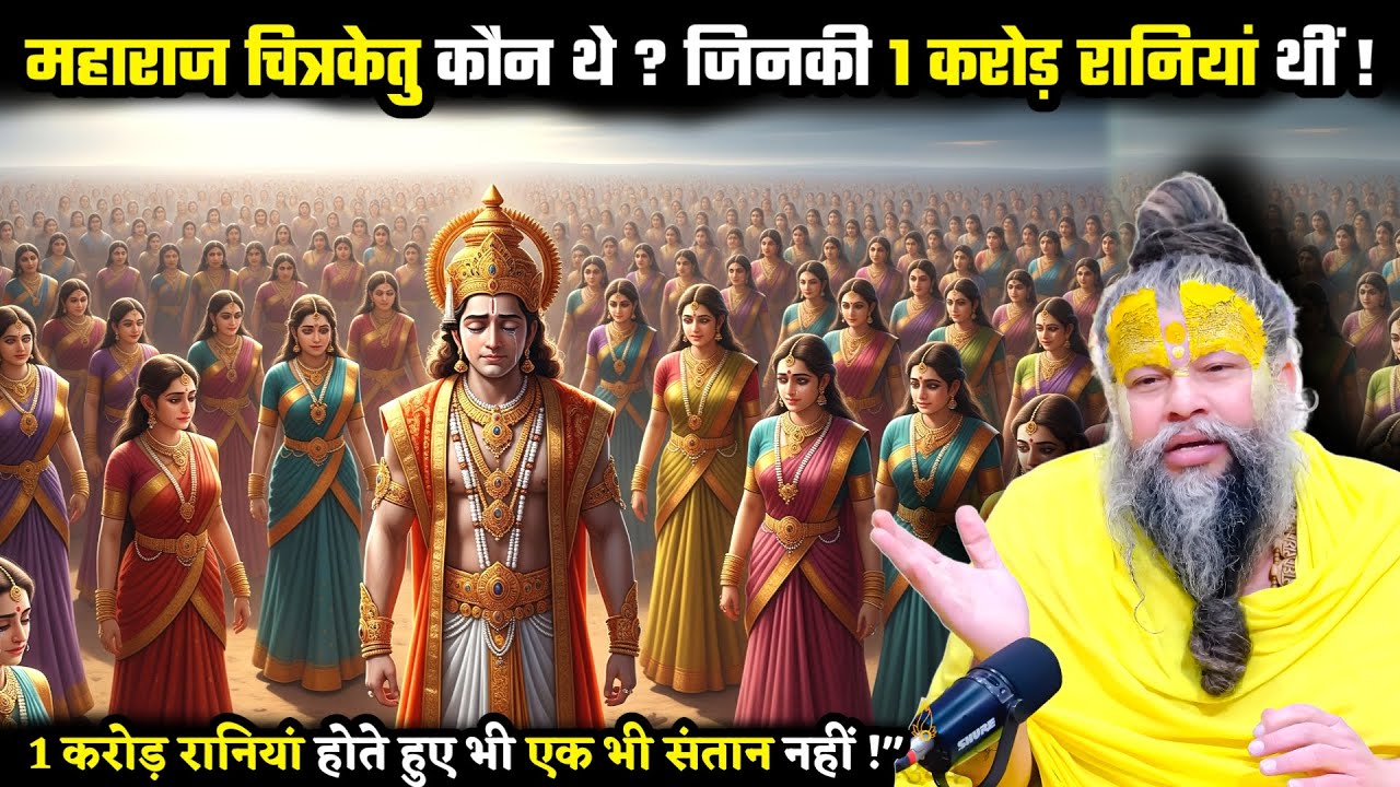कौन था राजा चित्रकेतु? जिसकी 1 करोड़ रानियां थीं!" श्री प्रेमानंद जी महाराज