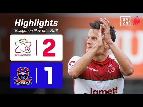 SV Sport Vereniging Zulte Waregem 2-1 FC Verbroedering Dender Eendracht Hekelge Denderleeuw