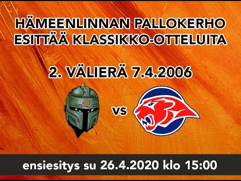 Kerho-klassikko: HPK-HIFK (2. välierä) 7.4.2006