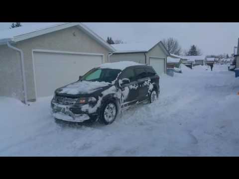 Dodge Journey 4X4 in action
