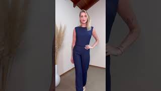 Video do Blusa Rose Azul marinho