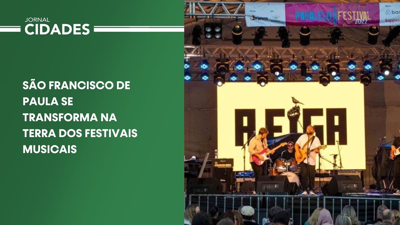 Ecletismo musical projeta eventos de São Francisco de Paula