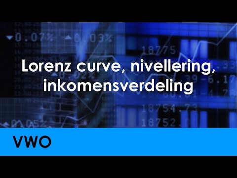 Lorenz curve, leveling, de-leveling, income distribution - Economics for pre-university education...