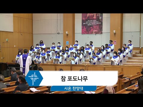 [22.02.06] 시온 찬양대 - 참 포도나무 대표이미지