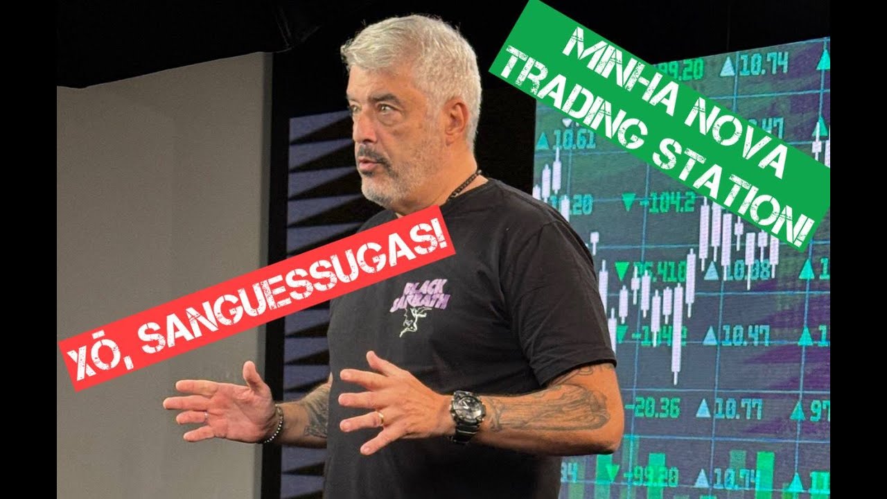 XÔ, SANGUESSUGAS + MINHA NOVA TRADING STATION NA ILHABELA!