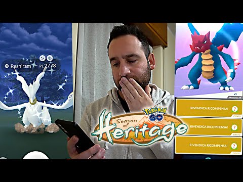 EVENTO DISCESA DRAGOSPIRA! Ho catturato RESHIRAM SHINY + triplo check missioni DRUDDIGON!