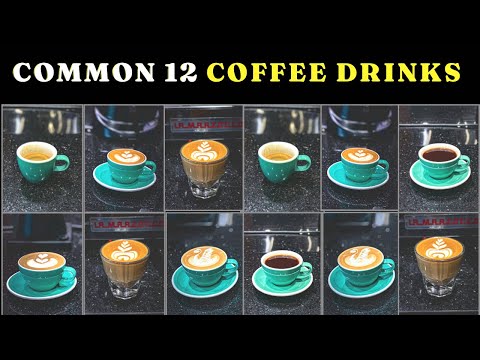 Quick guide to making the all types of coffee drinks(Cappuccino vs Latte vs Flat White vs cortado)
