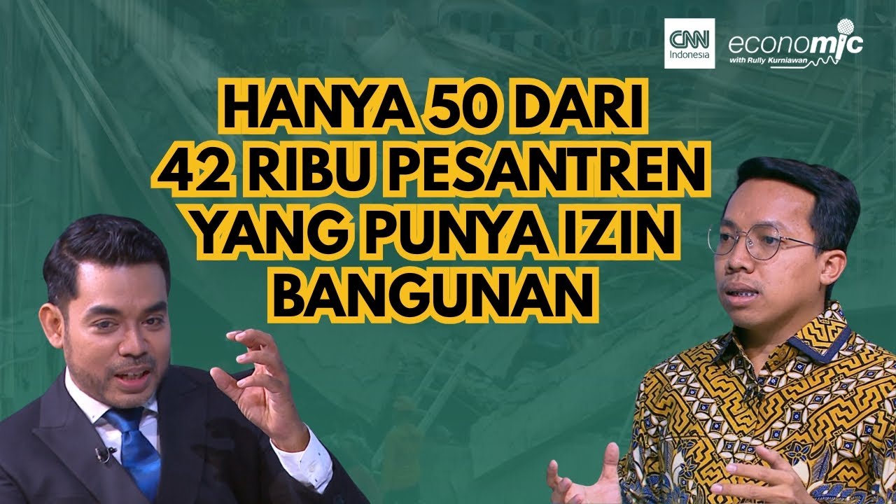 Ngulikonomi: Hanya 50 dari 42 Ribu Pesantren yang Memiliki Izin Bangunan