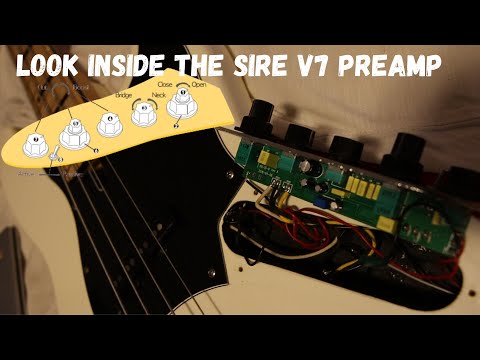 Marcus Miller Sire V7 Heritage 3 Preamp- What's inside