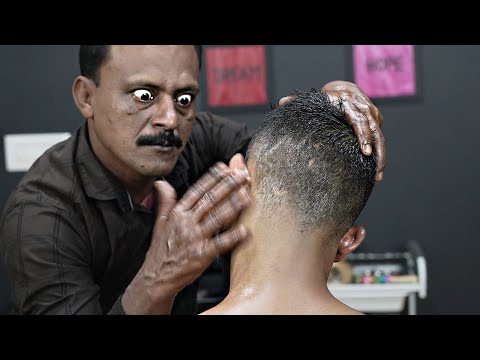 The Big Eyes Barber Compilation Massage And All Crunchy Crack | Uncut ASMR Massage Compilation