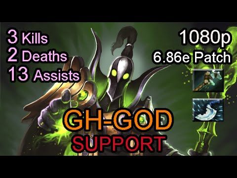GH-GOD Rubick 6.86 patch Ranked Full Game