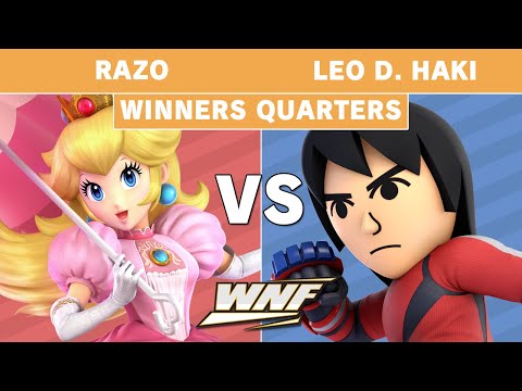 WNF 3.8 Razo (Peach) vs Leo d. Haki (Mii Brawler) - Winners Quarters - Smash Ultimate