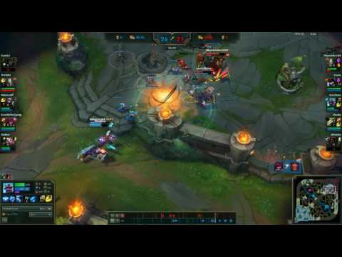 Ekko and Rakan VS Tryn and Braum Mid Scrap