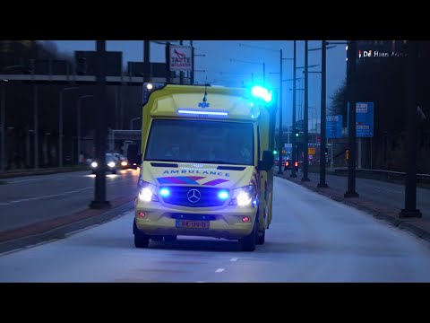 [19.03.2020] A1, C.  Miesen Ambulances naar het Universitair Medisch Centrum Groningen