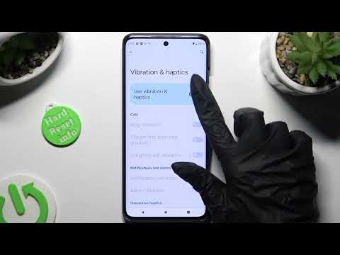 How to Enter Vibration Settings on MOTOROLA Edge 40 Neo