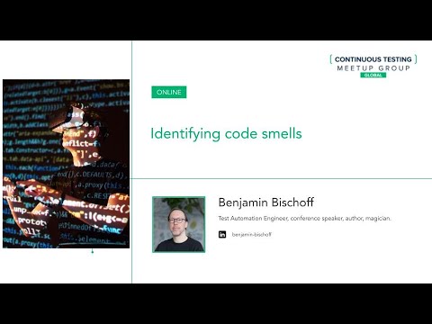 Identifying code smells | Benjamin Bischoff
