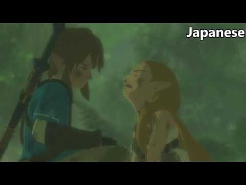 Zelda crying in 7 different languages