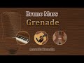 Grenade - Bruno Mars (Acoustic Karaoke)