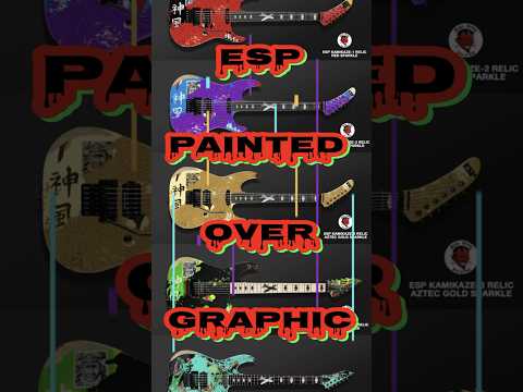 (Pre-Order) ESP Custom Shop George Lynch - Red Sparkle Painted Over Kamikaze-I Graphic Distressed With Matching Headstock image 10