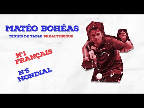 Le pongiste Matéo Bohéas vise deux médailles pour les JO de Tokyo