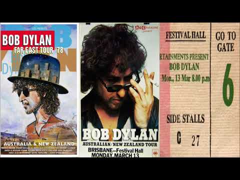 Bob Dylan 1978 Far East Tour - Festival Hall Brisbane, Queensland, Australia 13 March 1978