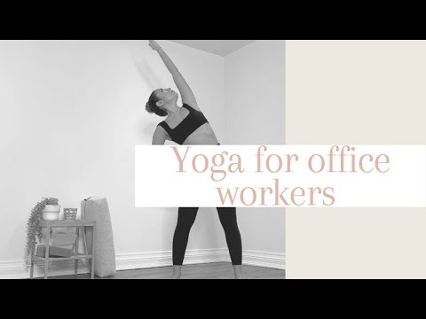 Office Break Stretch | 10 Min Yoga Practice | Flow with Victoria