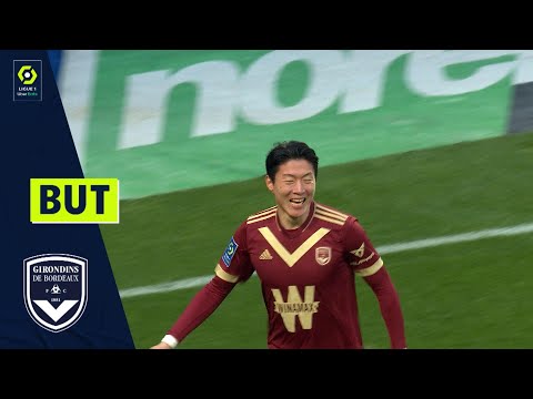 But Ui Jo HWANG (54' - GdB) ESTAC TROYES - FC GIRONDINS DE BORDEAUX (1-2) 21/22