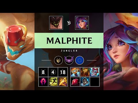 Malphite Jungle vs Lillia - EUW Master Patch 25.20