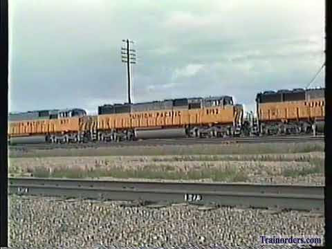Classic Railroad Series 748 - UP in Wyoming August 1991.