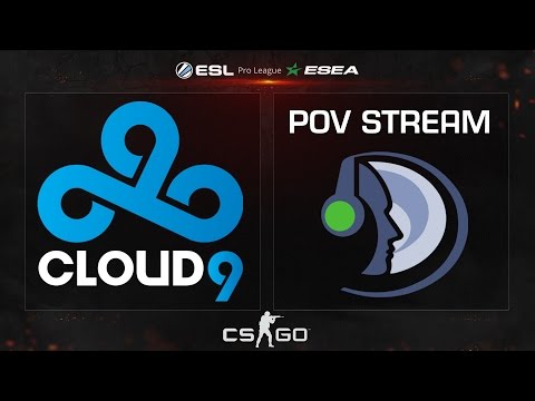 CS:GO - Cloud9 POV against EnVyUS [Dust2] - ESL ESEA Pro League Finals 2015