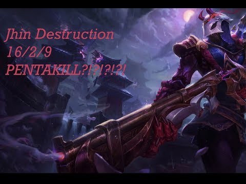BLOOD MOON JHIN PENTAKILL?? Full Gameplay and Commentary with Friend