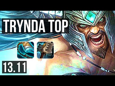 TRYNDAMERE vs GRAGAS (TOP) | 1/1/8, Rank 14 Trynda | KR Challenger | 13.11