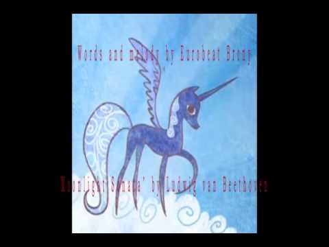 Eurobeat Brony - Luna/ Ludwig Van Beethoven - Moonlight Sonata ARRANGEMENT/REMIX.