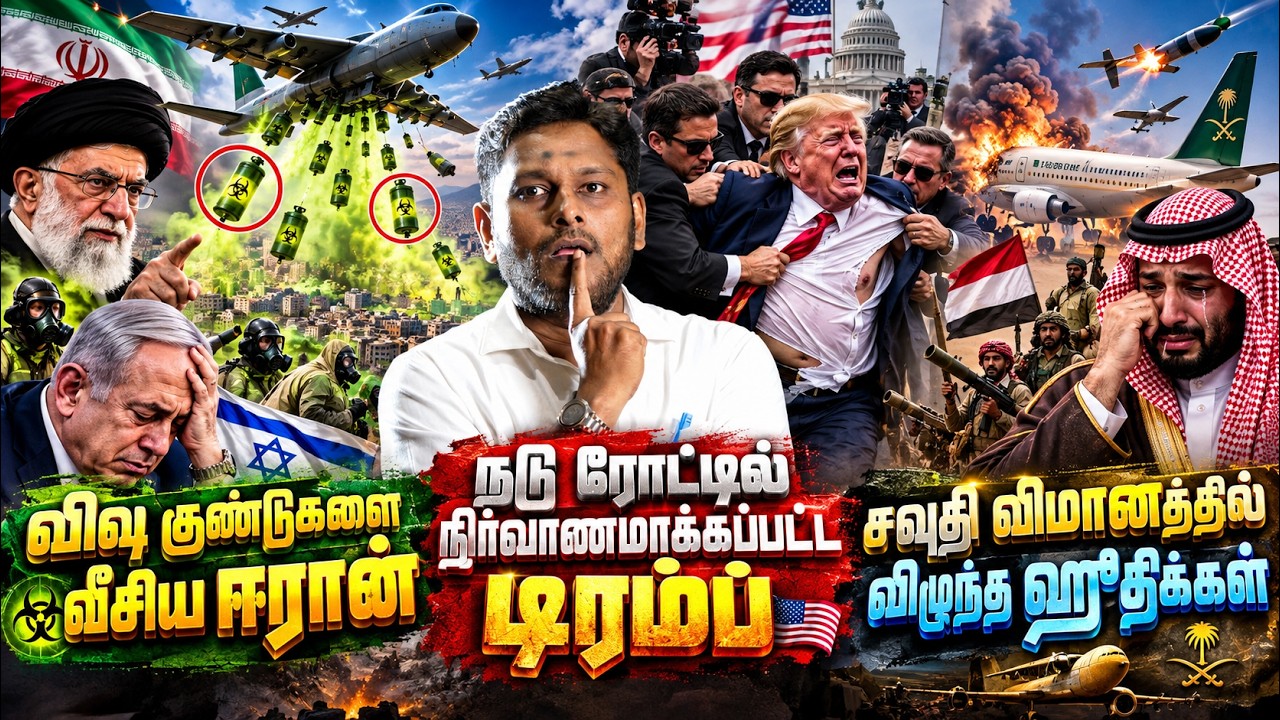 ஈரான் வீசிய விஷ குண்டுகள்? நடுரோட்டில் நிர்வாணமான ட?