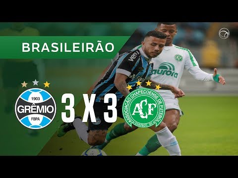 GRÊMIO 3 X 3 CHAPECOENSE - GOLS - 05/08 - CAMPEONATO BRASILEIRO 2019