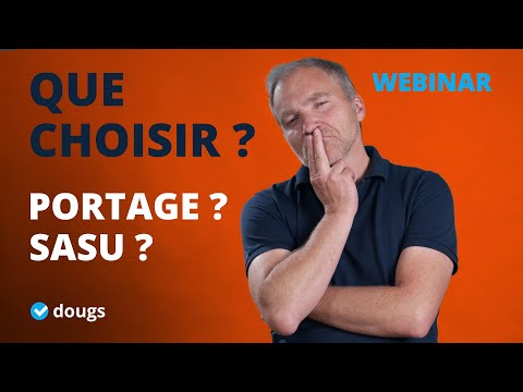 Portage salarial ou SASU ? 🤔  Tout ce qu'il faut savoir est dans notre #Webinar