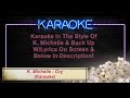 K Michelle Cry Karaoke