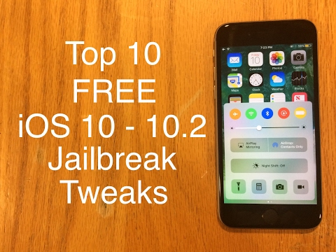 Top 10 Free iOS 10 - 10.2 Cydia Tweaks - February 2017
