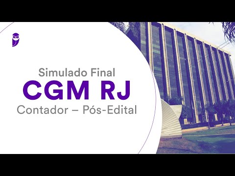 Simulado Final CGM RJ – Contador – Pós-Edital – Correção
