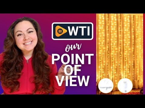 Ollny Christmas Curtain Lights 200 LED 6.6x6.6ft - WTI product video review