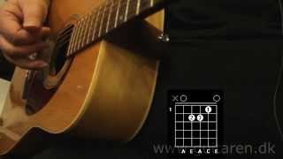 Guitarundervisning - This Is My Life - Kim Larsen - akkorder og fingerspil -Gasolin