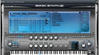 Video thumbnail for Sonik Synth 2 VST sample-based workstation (IK Multimedia) - Preview of five custom ensembles by Sakhalia Net Project