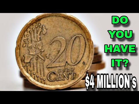TOP 6 ULTRA RARE 20 EURO CENT COINS WORTH A LOT OF MONEY -COINS WORTH MONEY!