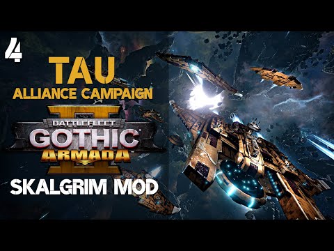 Battlefleet Gothic: Armada 2 | Skalgrim Mod - Tau Campaign #4 | Ordnance Superiority!