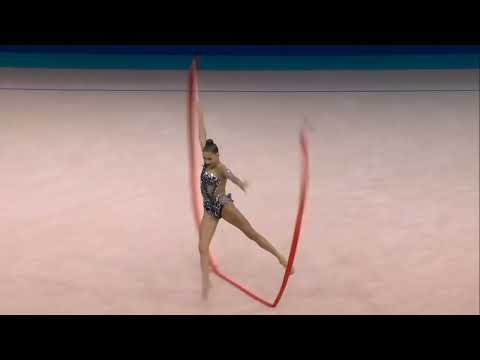 Daria ATAMANOV Ribbon Final - European Championships Tel Aviv 2022