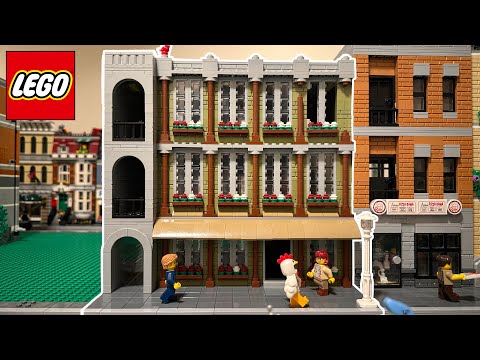 Creating A CUSTOM LEGO Supermarket Modular Building!