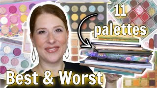 Ranking ALL of the Eyeshadow Palettes I've Tried in 2025.... SO FAR!
