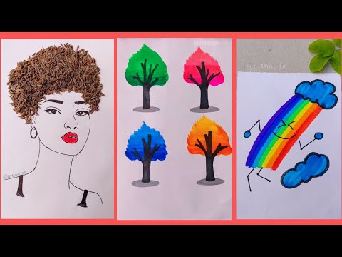 11 COOL & CREATIVE Art Ideas✨🎨 || Easy art ideas ||